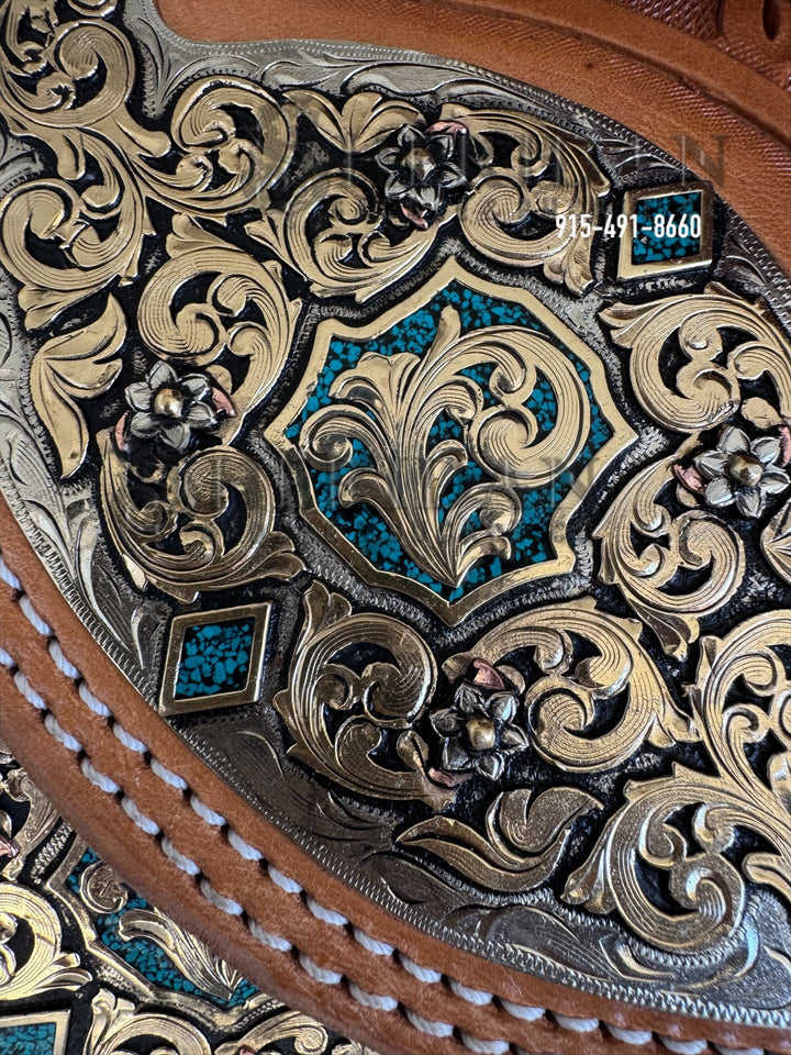 $3,800- 15" Sheridan Silver Show Saddle