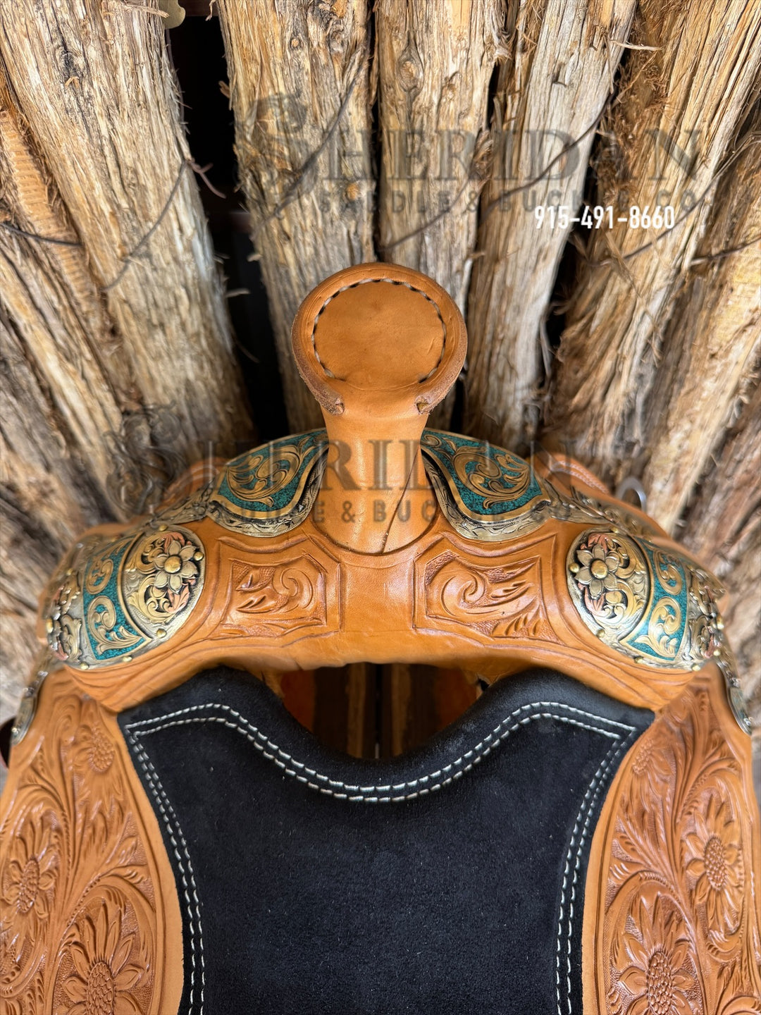 $3,800- 15" Sheridan Silver Show Saddle