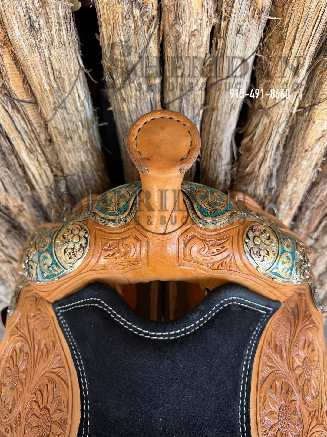 $3,800- 15" Sheridan Silver Show Saddle