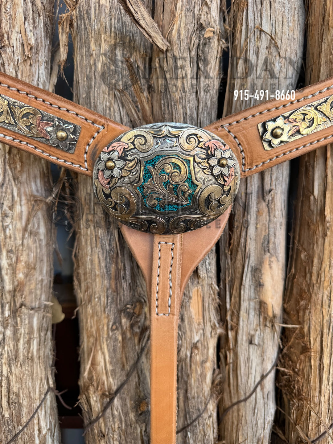 $3,800- 15" Sheridan Silver Show Saddle