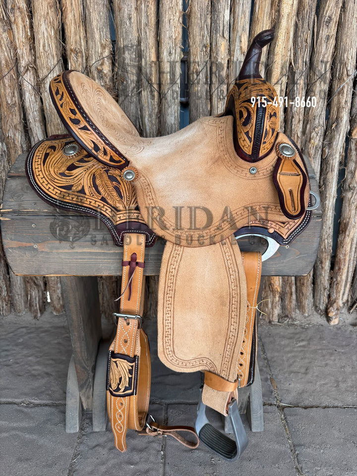 $990 - 15.5" Sheridan Barrel Racing Saddle