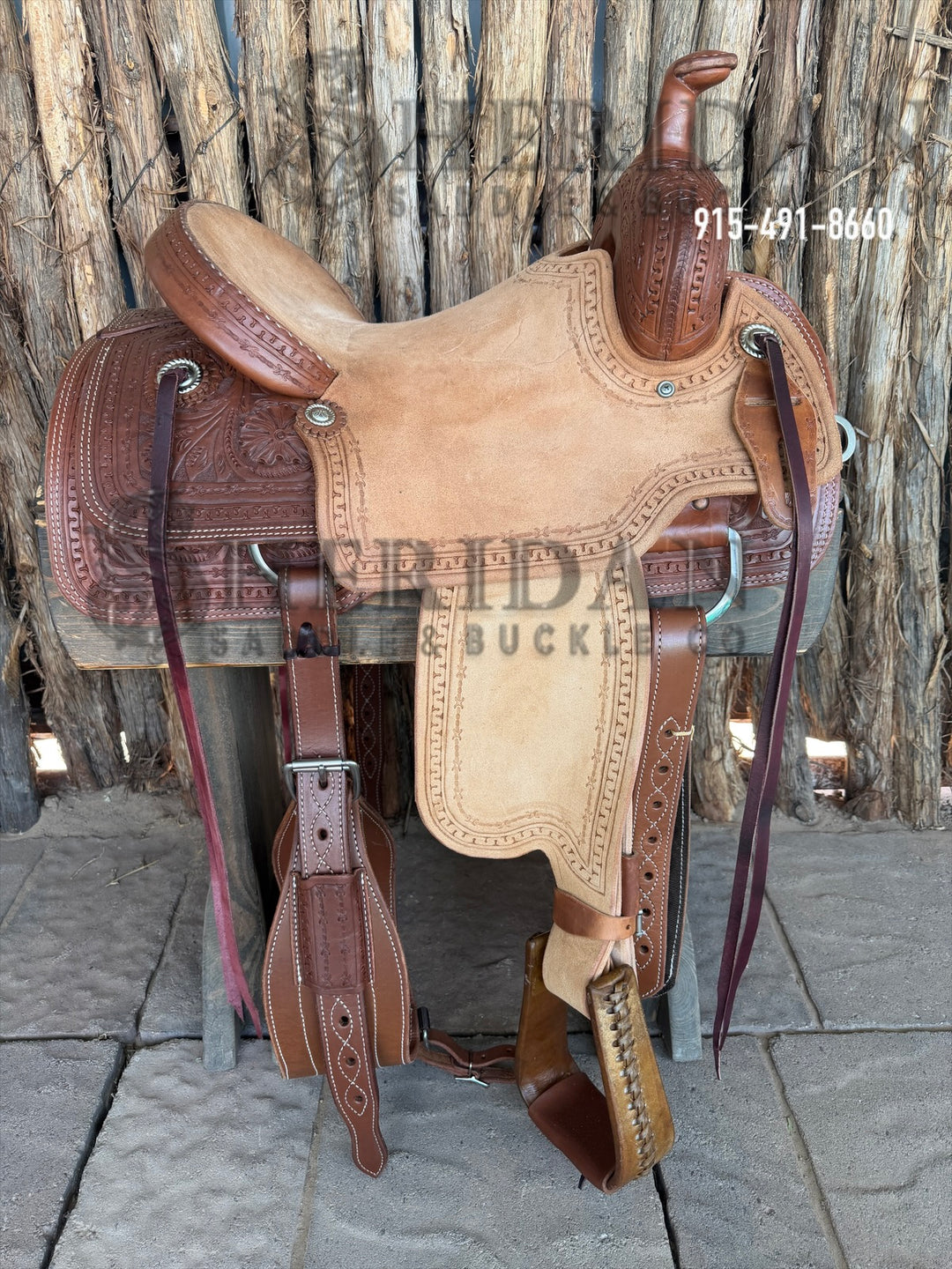 $850- 14.5" Sheridan Ranch Cutter Saddle
