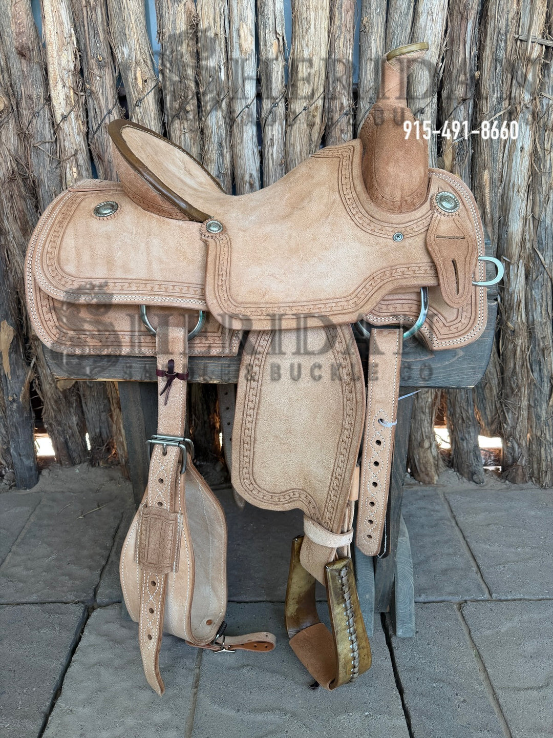 $880 - 15" Sheridan Team Roper Saddle