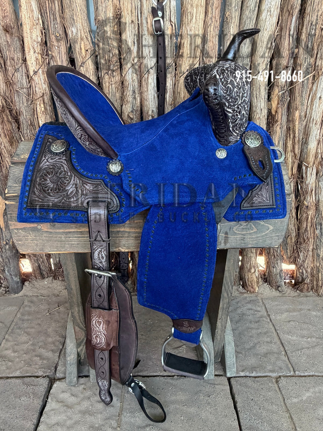 $1,475 - 14.5" Sheridan AirLite Defender Swell Barrel Racing Saddle 20lbs-WB