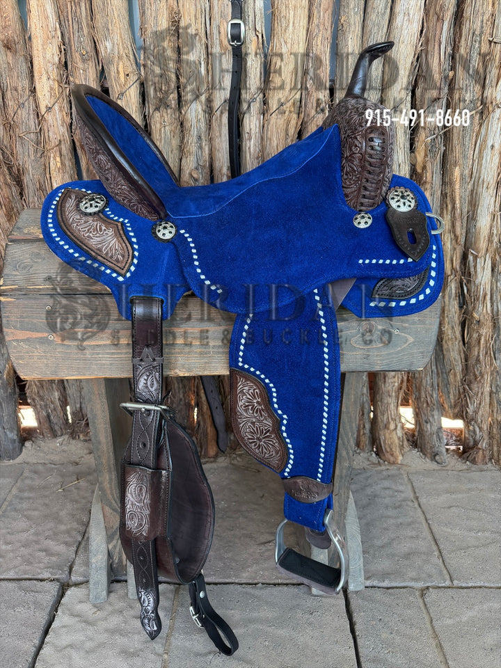 $1,475 - 16" Sheridan AirLite Barrel Racing Saddle 20lbs-WB