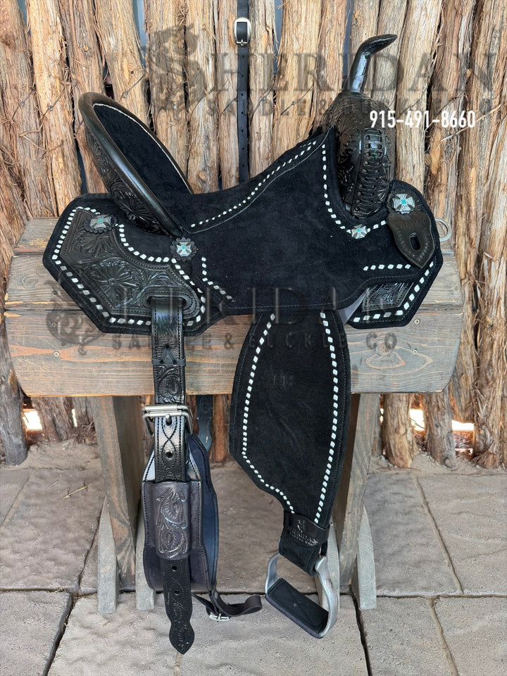 $1,475 - 14" Sheridan AirLite Barrel Racing Saddle 20lbs-WB