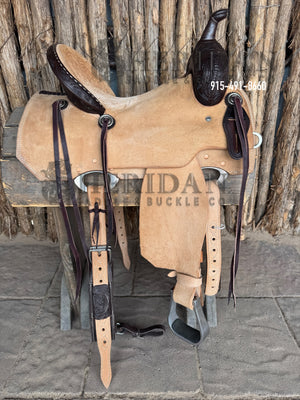 $1040 - 14.5" Sheridan Barrel Racing Saddle