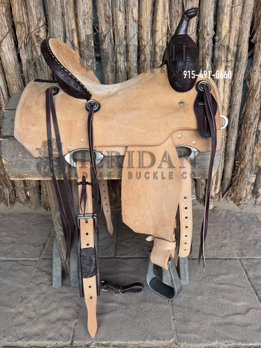 $1040 - 14.5" Sheridan Barrel Racing Saddle