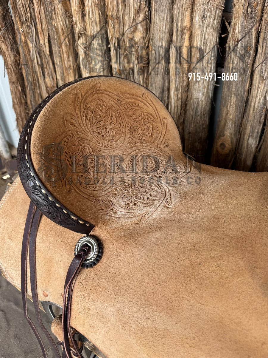 $1040 - 14.5" Sheridan Barrel Racing Saddle