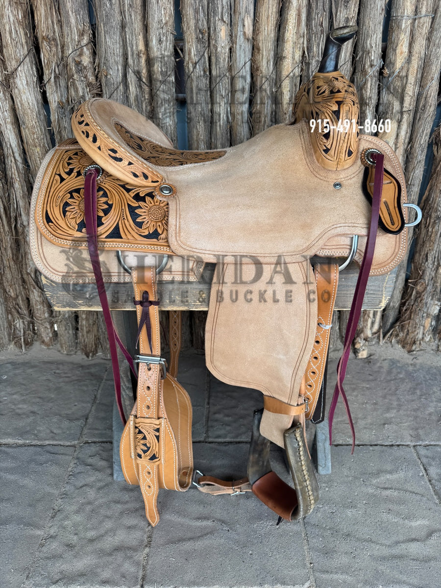 $1,000- 16.5" Sheridan Ranch Cutter Saddle