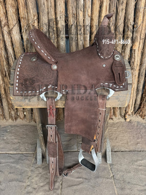 $1,230 - 14" Sheridan Barrel Racing Saddle