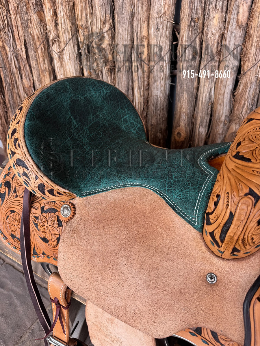 $1,180- 17" Sheridan Barrel Racing Saddle