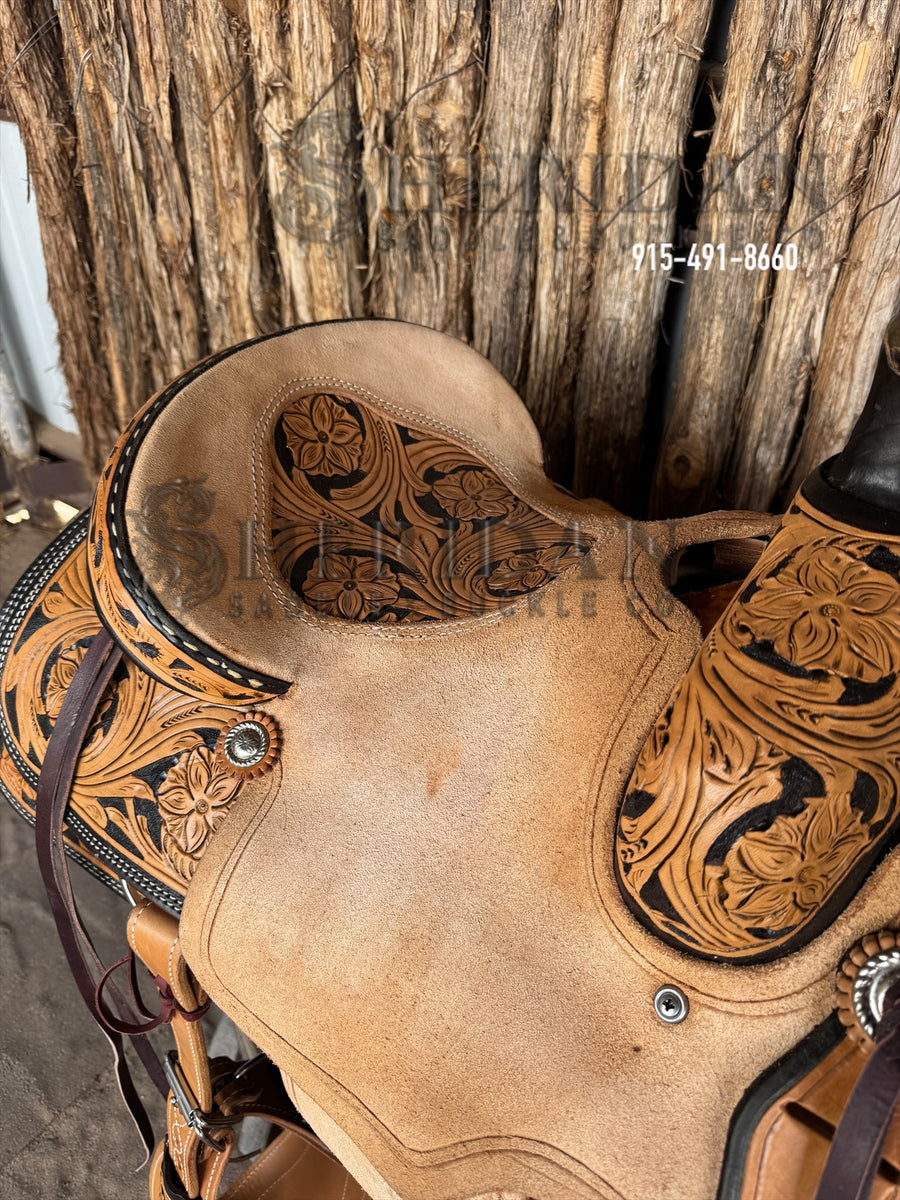 $950- 13" Sheridan Roper Saddle