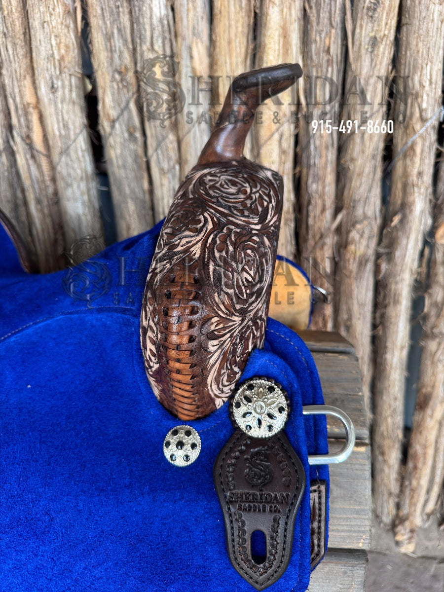 $1,225 - 15.5" Sheridan Barrel Racing Saddle 20lbs