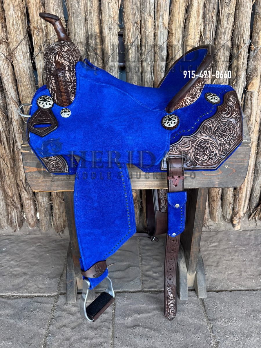 $1,225 - 15.5" Sheridan Barrel Racing Saddle 20lbs
