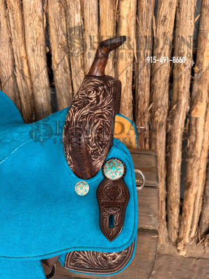 $1,225 - 15" Sheridan Barrel Racing Saddle 20lbs