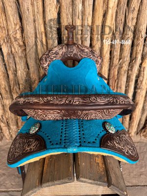 $1,225 - 15" Sheridan Barrel Racing Saddle 20lbs
