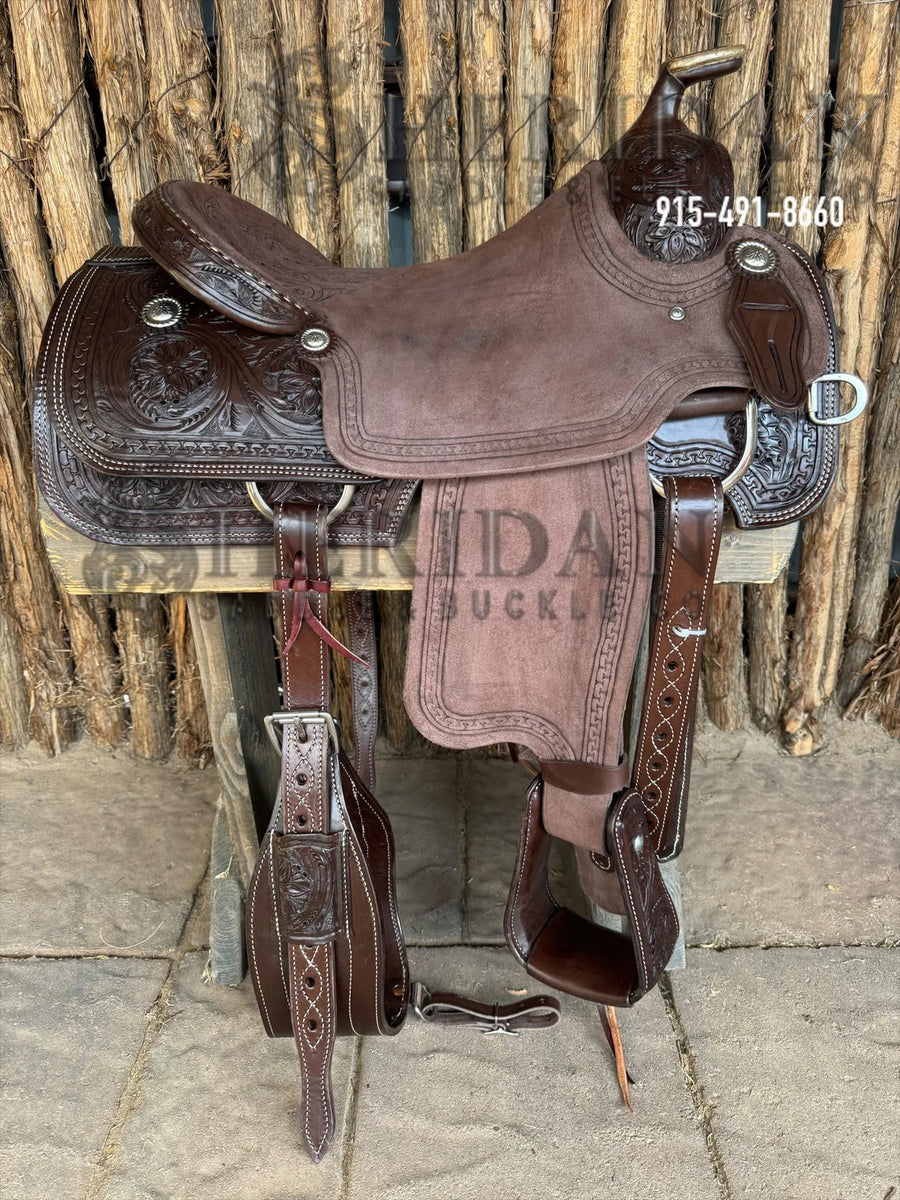 $1,050- 16" Sheridan Steer Wrestler Saddle