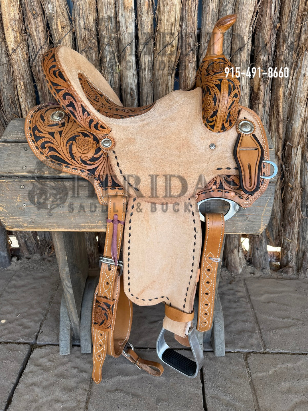 $1,090 - 13.5" Sheridan Barrel Racing Saddle Tall Horn