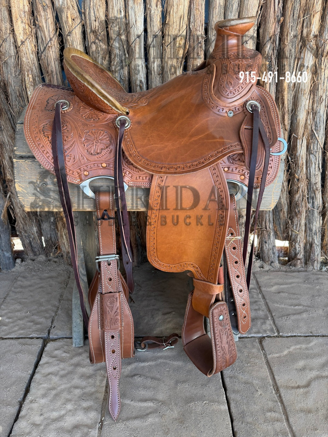 $950- 14.5" Sheridan Lady Wade Saddle