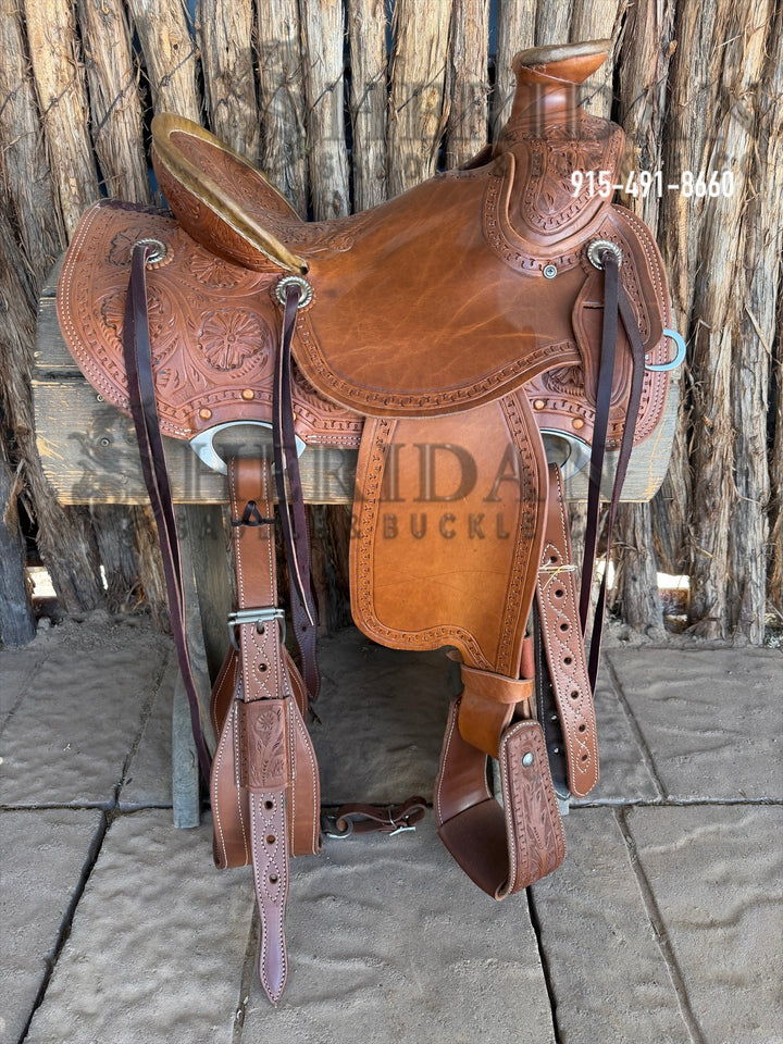 $950- 14.5" Sheridan Lady Wade Saddle