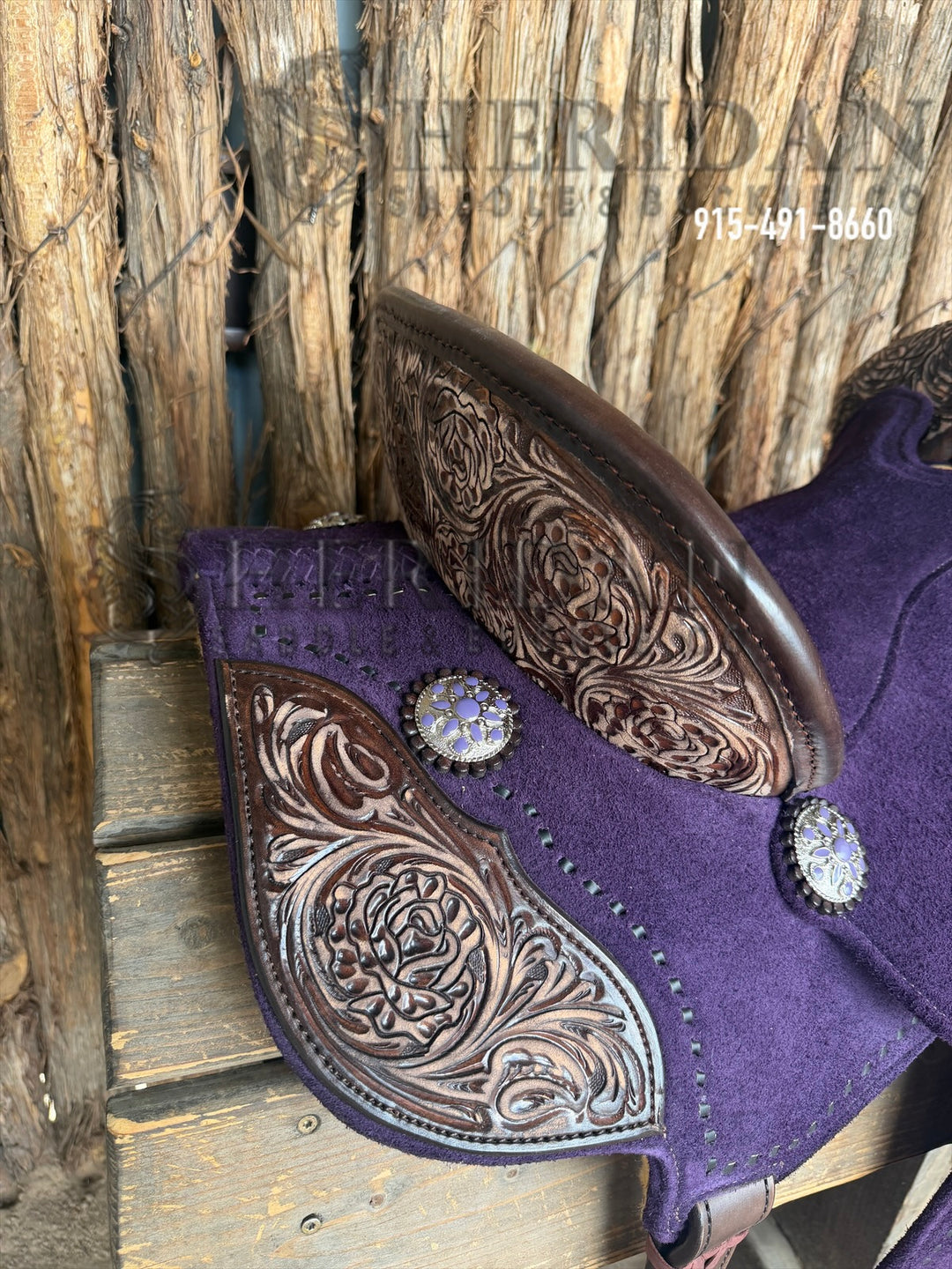 $1,375 - 14.5" Sheridan AirLite Barrel Racing Saddle 20lbs