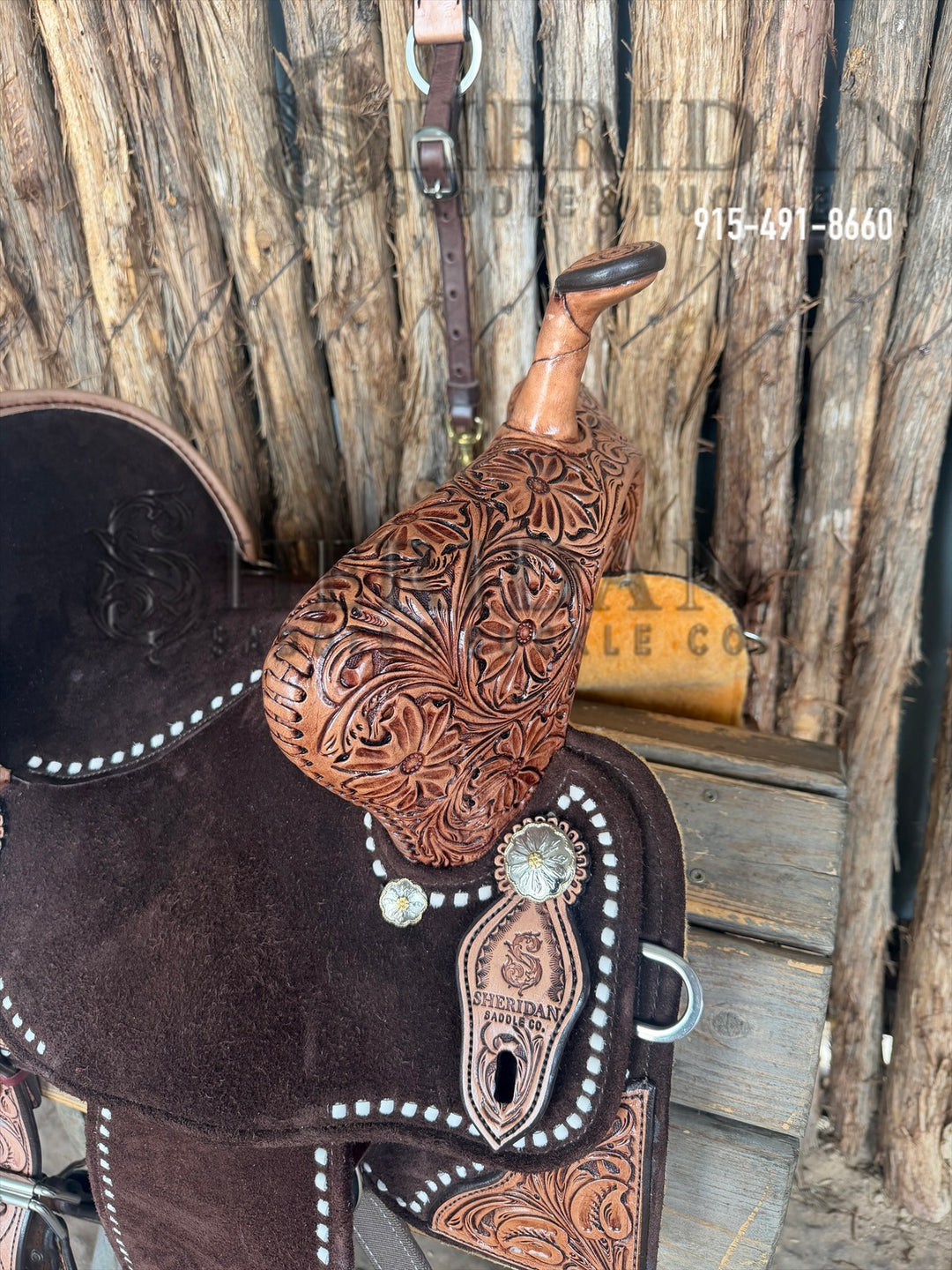 $1,475 - 14" Sheridan AirLite Barrel Racing Saddle 20lbs Defender Swells