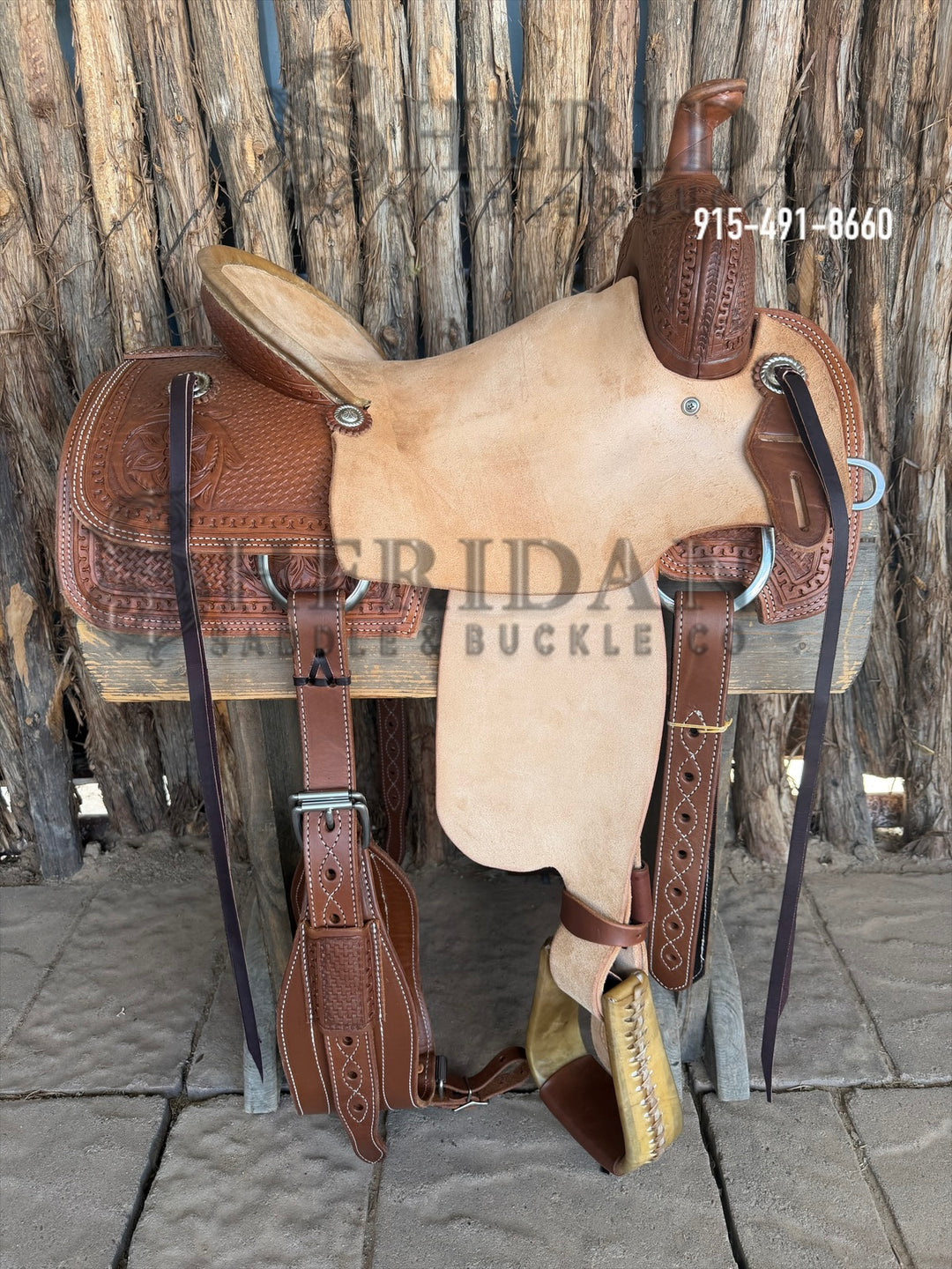 $850- 15" Sheridan Ranch Cutter Saddle