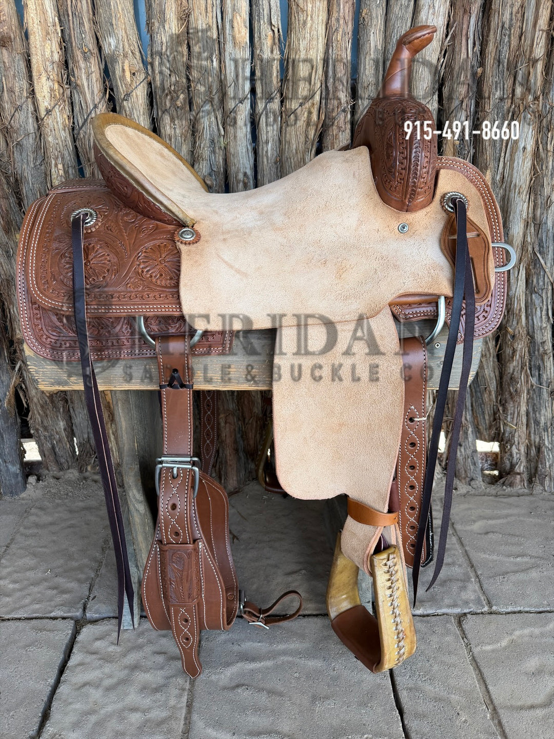 $850 - 16" Sheridan Cutter Saddle