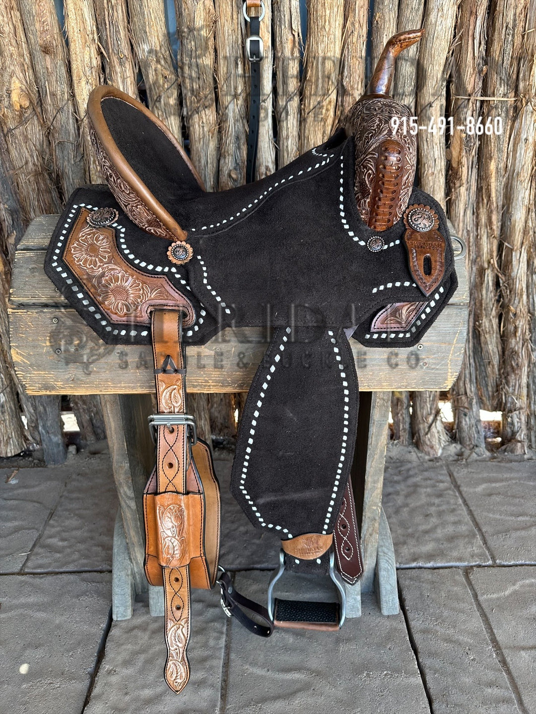 $1,690 - 14.5" Sheridan AirLite Barrel Racing Saddle 20lbs