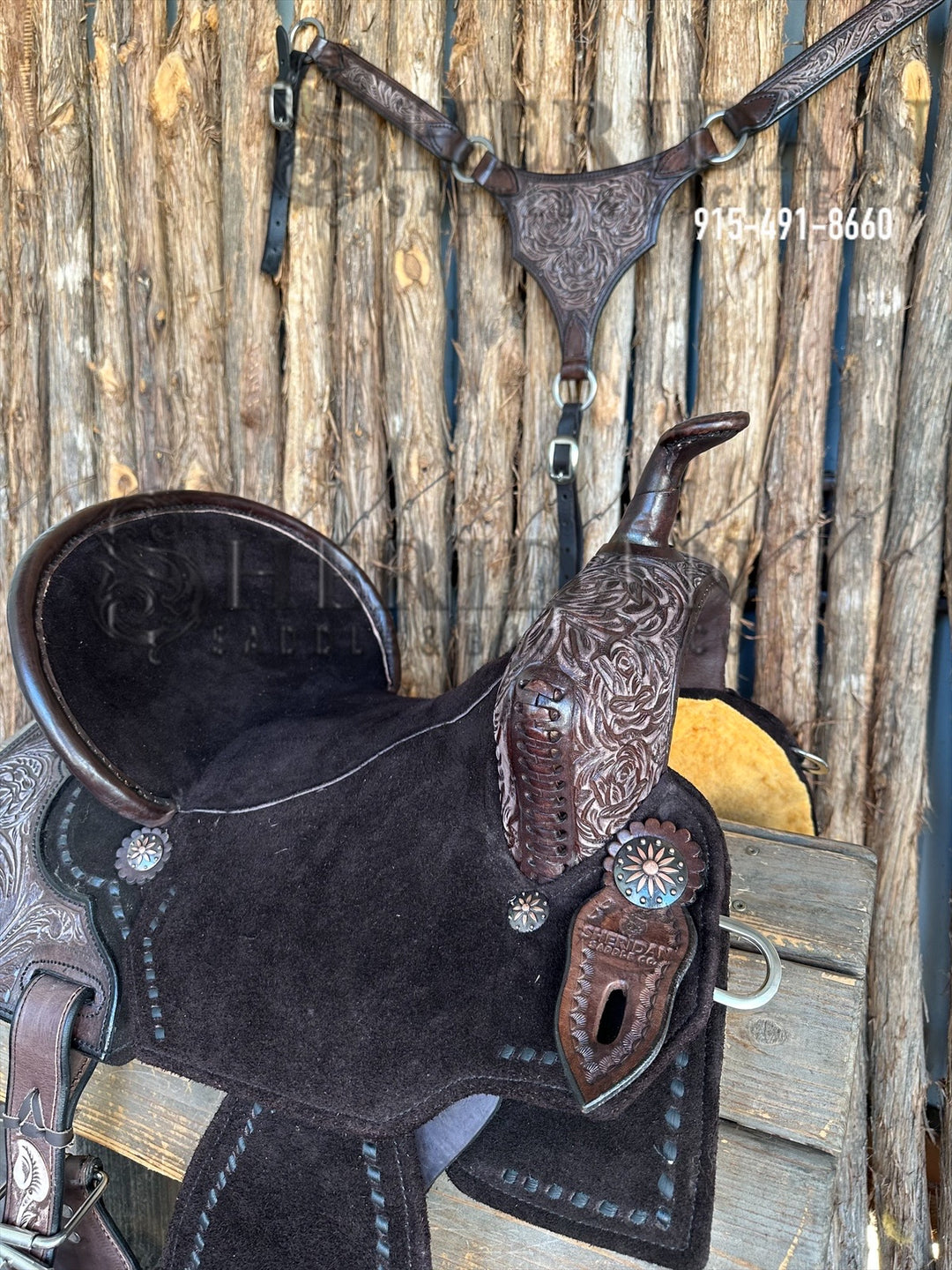 $1,690 - 14" Sheridan AirLite Barrel Racing Saddle 20lbs