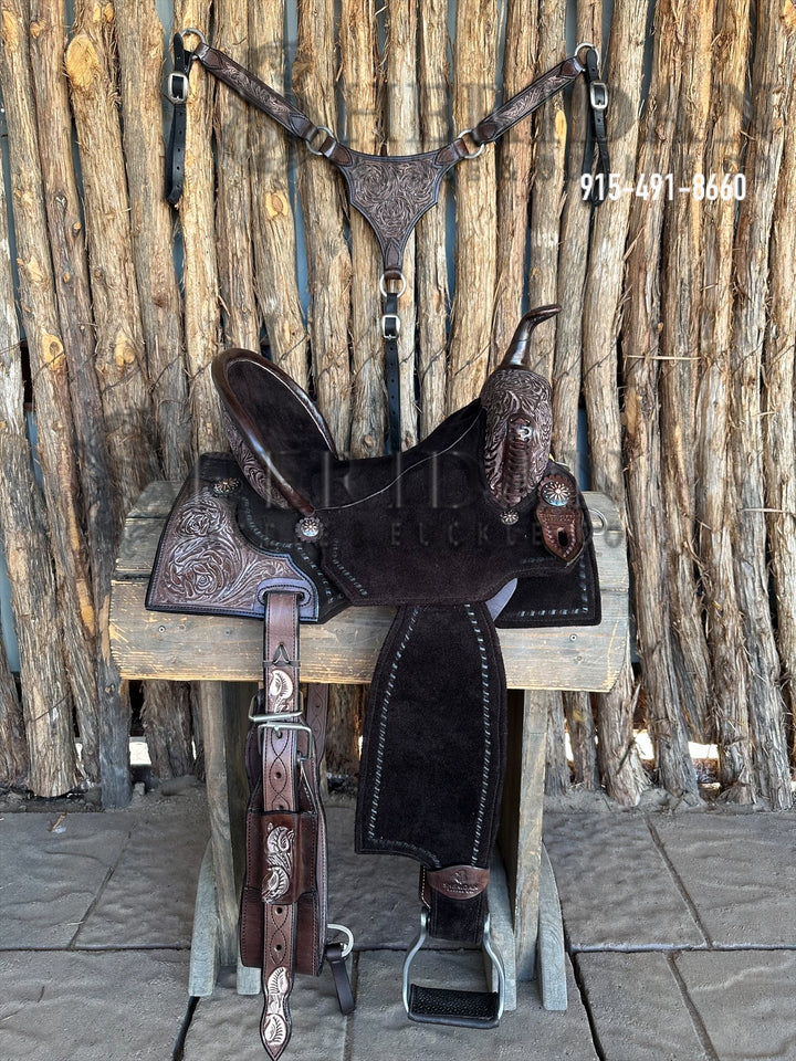 $1,690 - 14" Sheridan AirLite Barrel Racing Saddle 20lbs