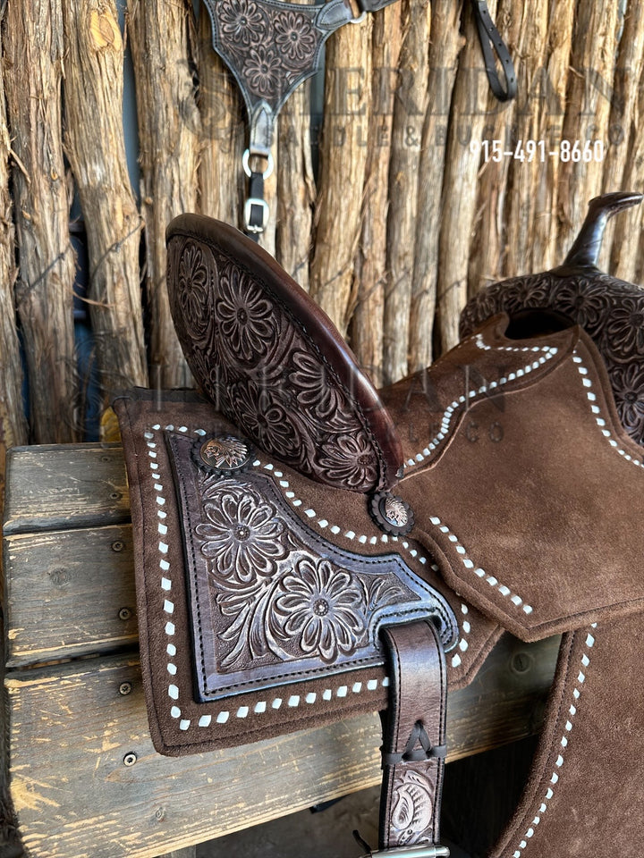 $1,690 - 15" Sheridan AirLite Barrel Racing Saddle 20lbs