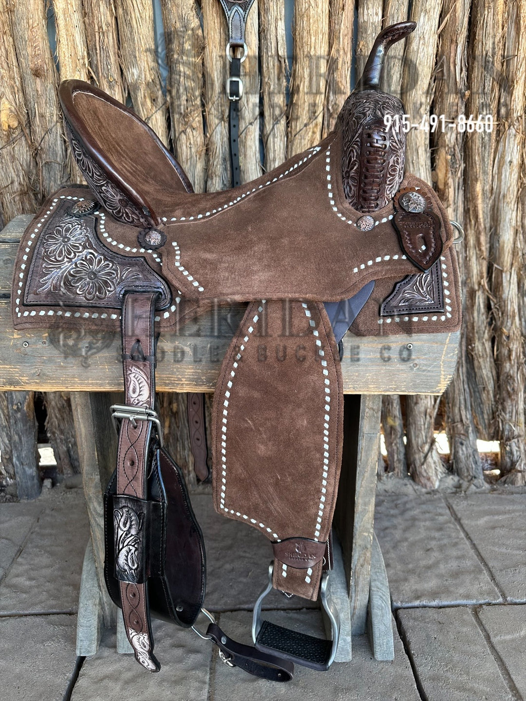 $1,690 - 15" Sheridan AirLite Barrel Racing Saddle 20lbs