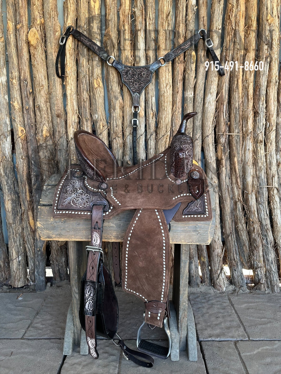 $1,690 - 15" Sheridan AirLite Barrel Racing Saddle 20lbs