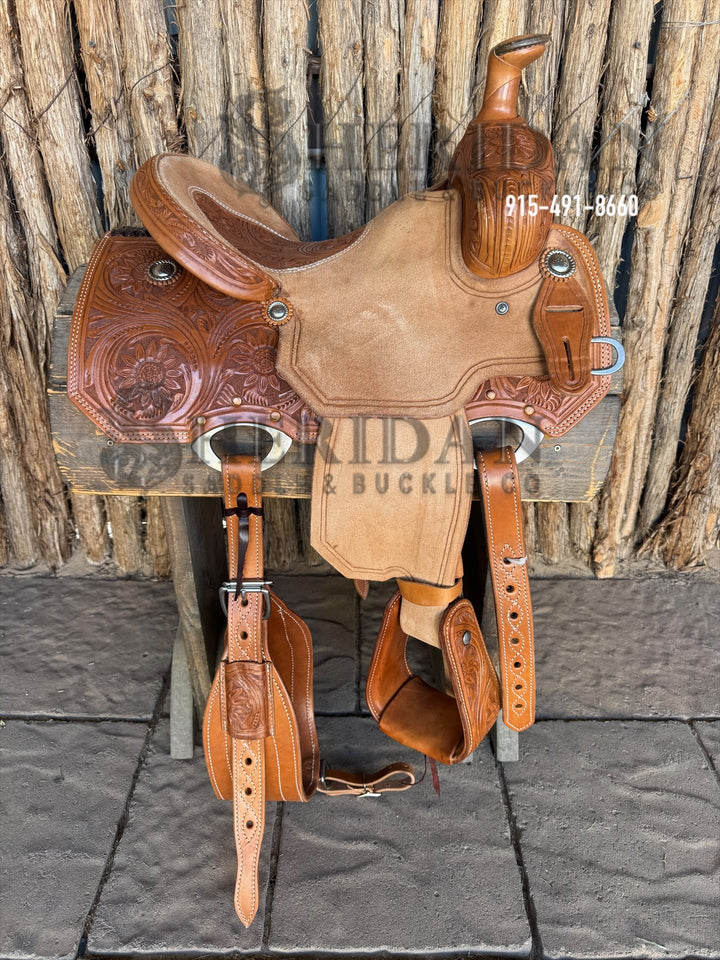$950- 15.5" Sheridan Lady Ranch Saddle