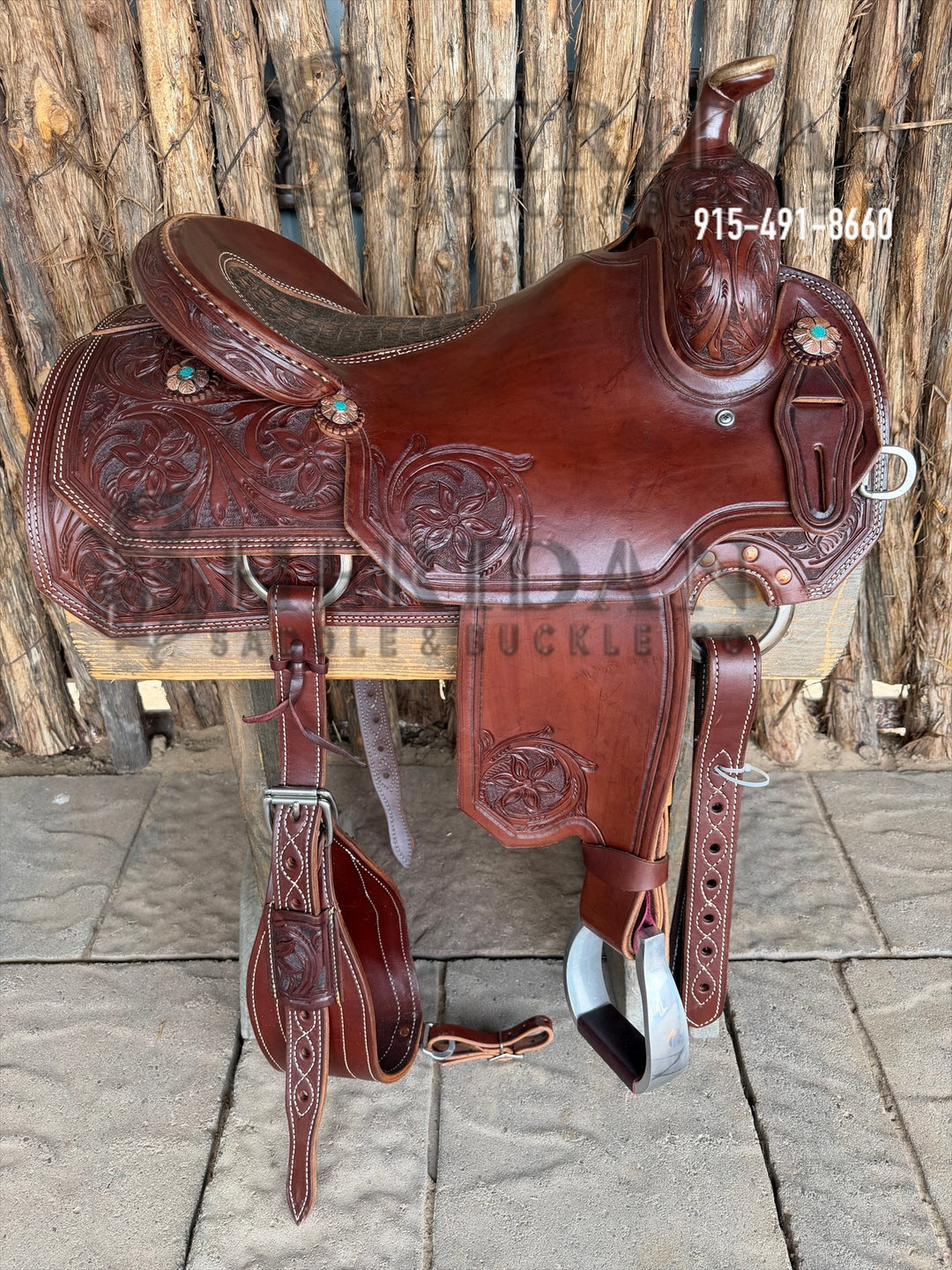 $1,900- 16" Sheridan Reining Saddle GOLD LEATHER REAL WOOL