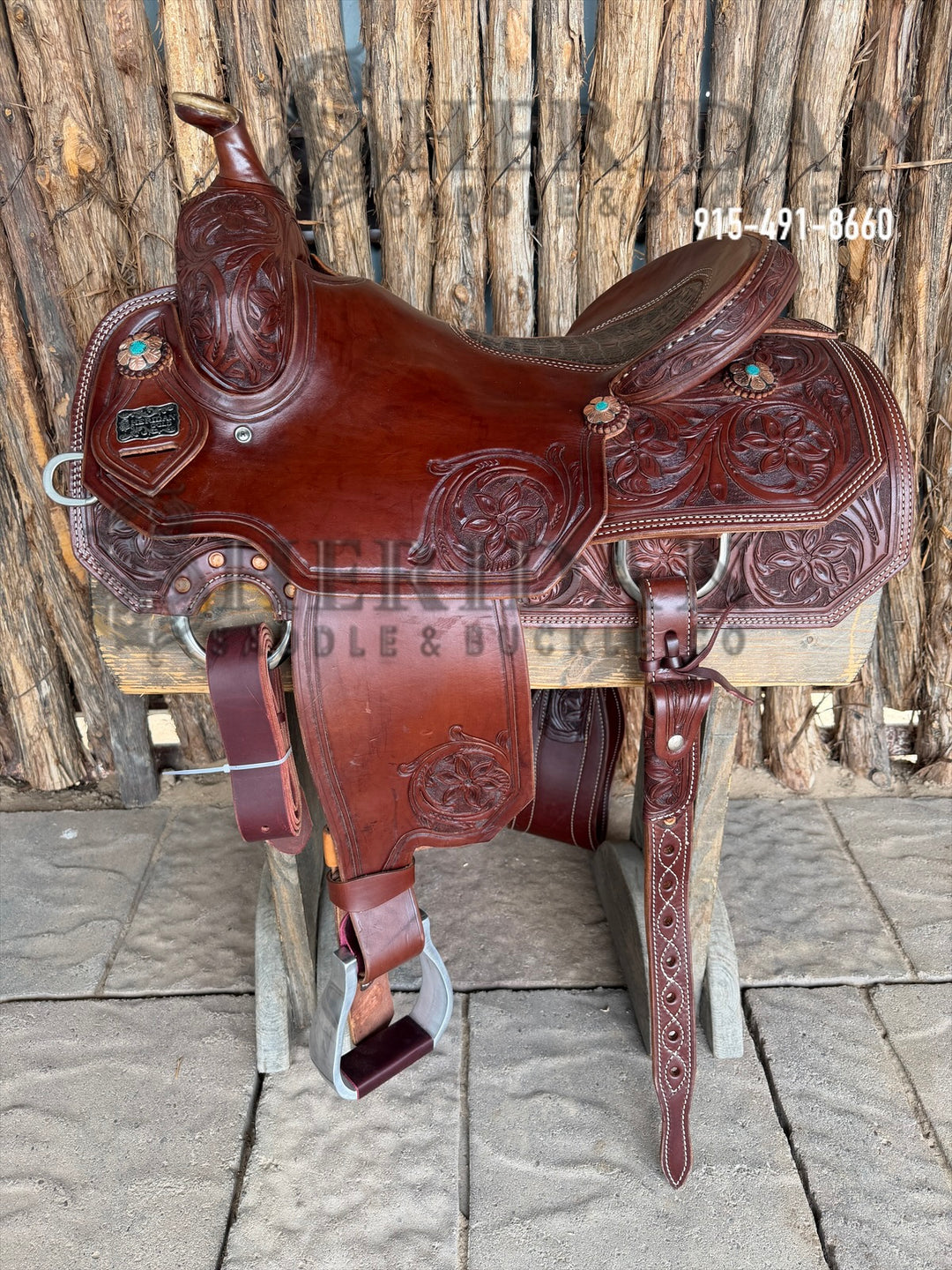 $1,900- 16" Sheridan Reining Saddle GOLD LEATHER REAL WOOL