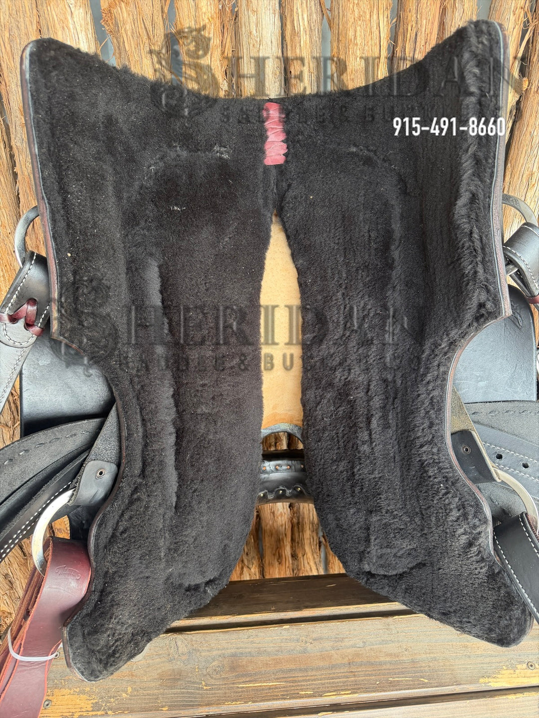$1,900 - 15" Sheridan Cutter Saddle GOLD LEATHER REAL WOOL