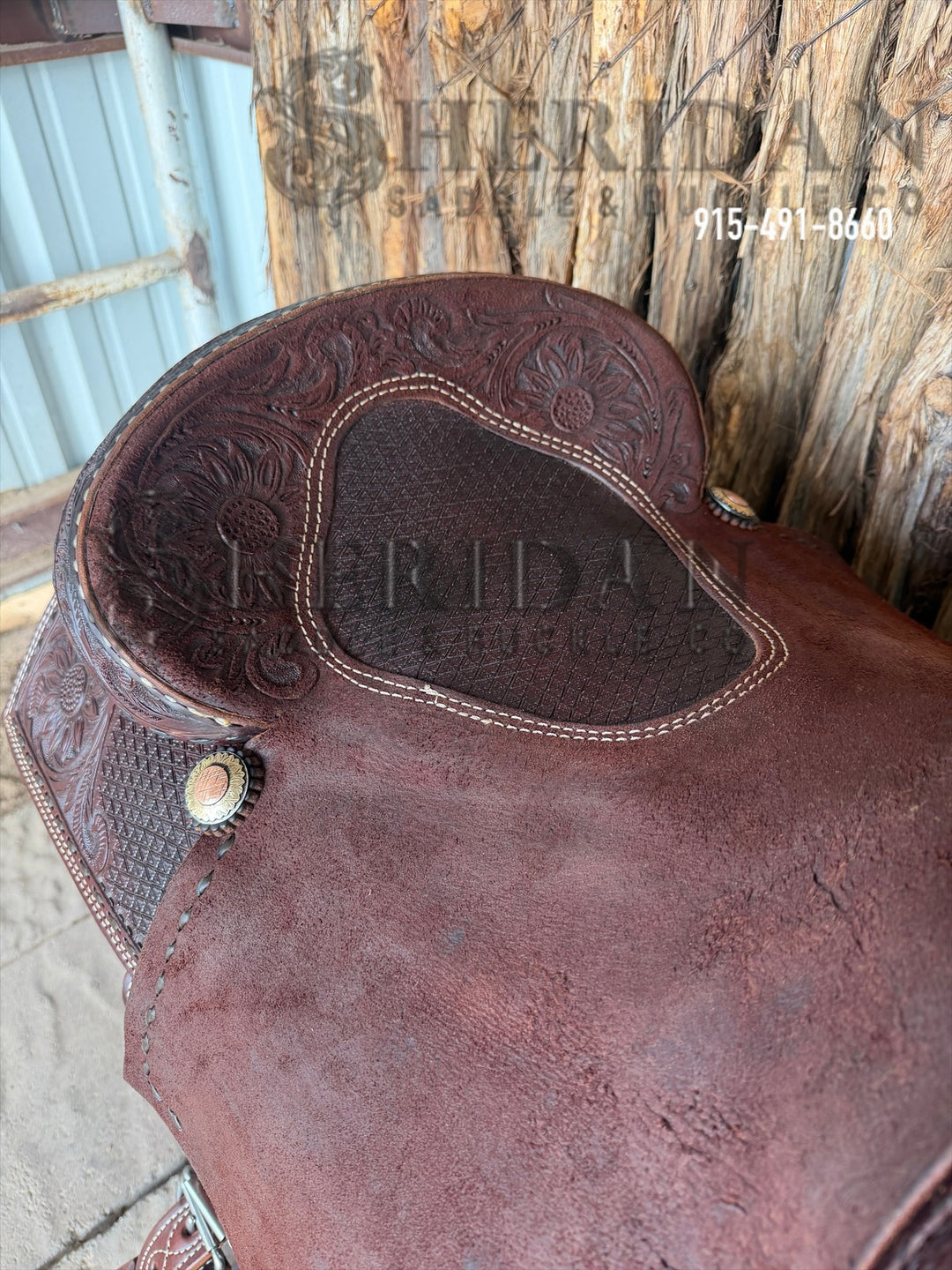 $1,900- 16.5" Sheridan Reining Saddle GOLD LEATHER REAL WOOL