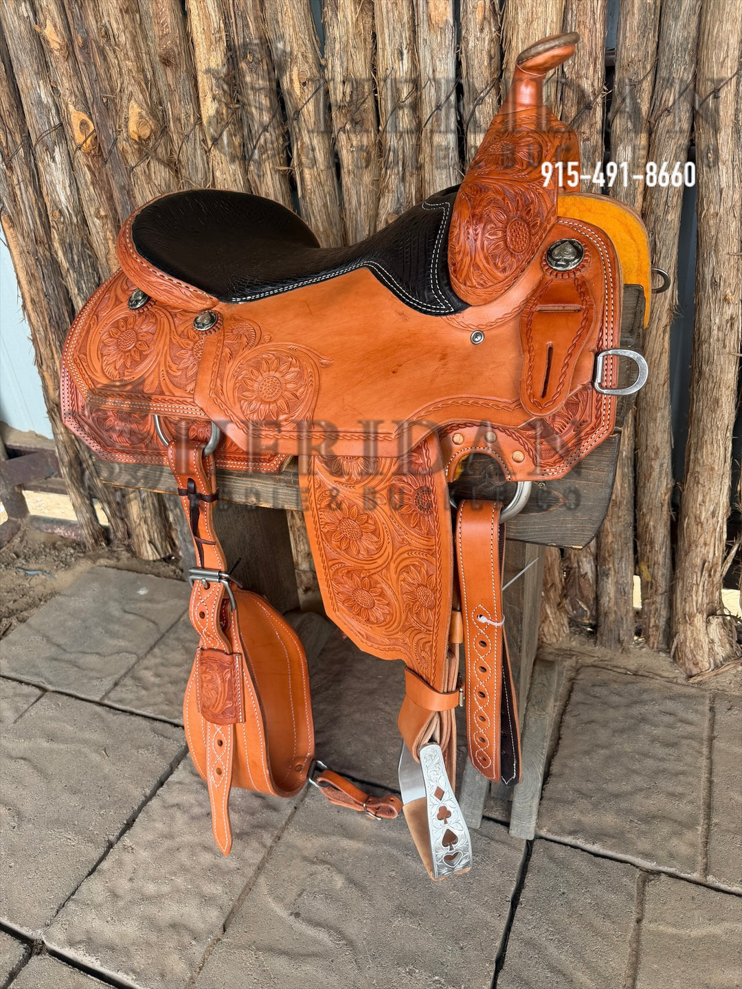 $1,900- 16" Sheridan Reining Saddle GOLD LEATHER REAL WOOL