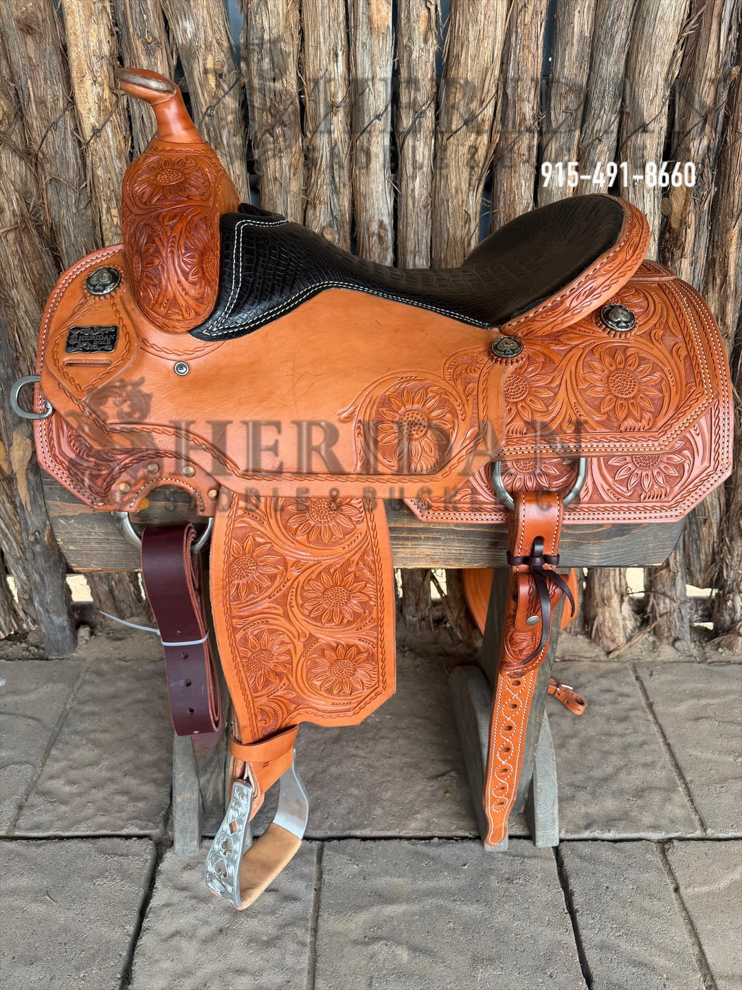 $1,900- 16" Sheridan Reining Saddle GOLD LEATHER REAL WOOL