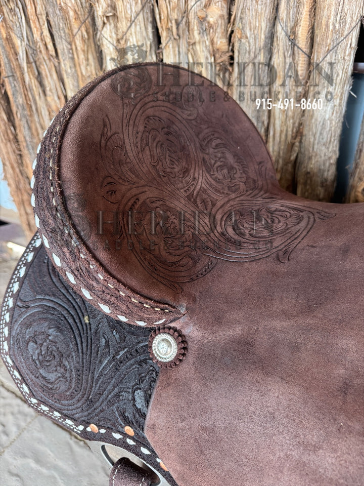 $1,140- 14.5” Sheridan Barrel Racing Saddle