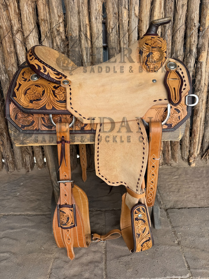 $1,050- 16" Sheridan Steer Wrestler Saddle