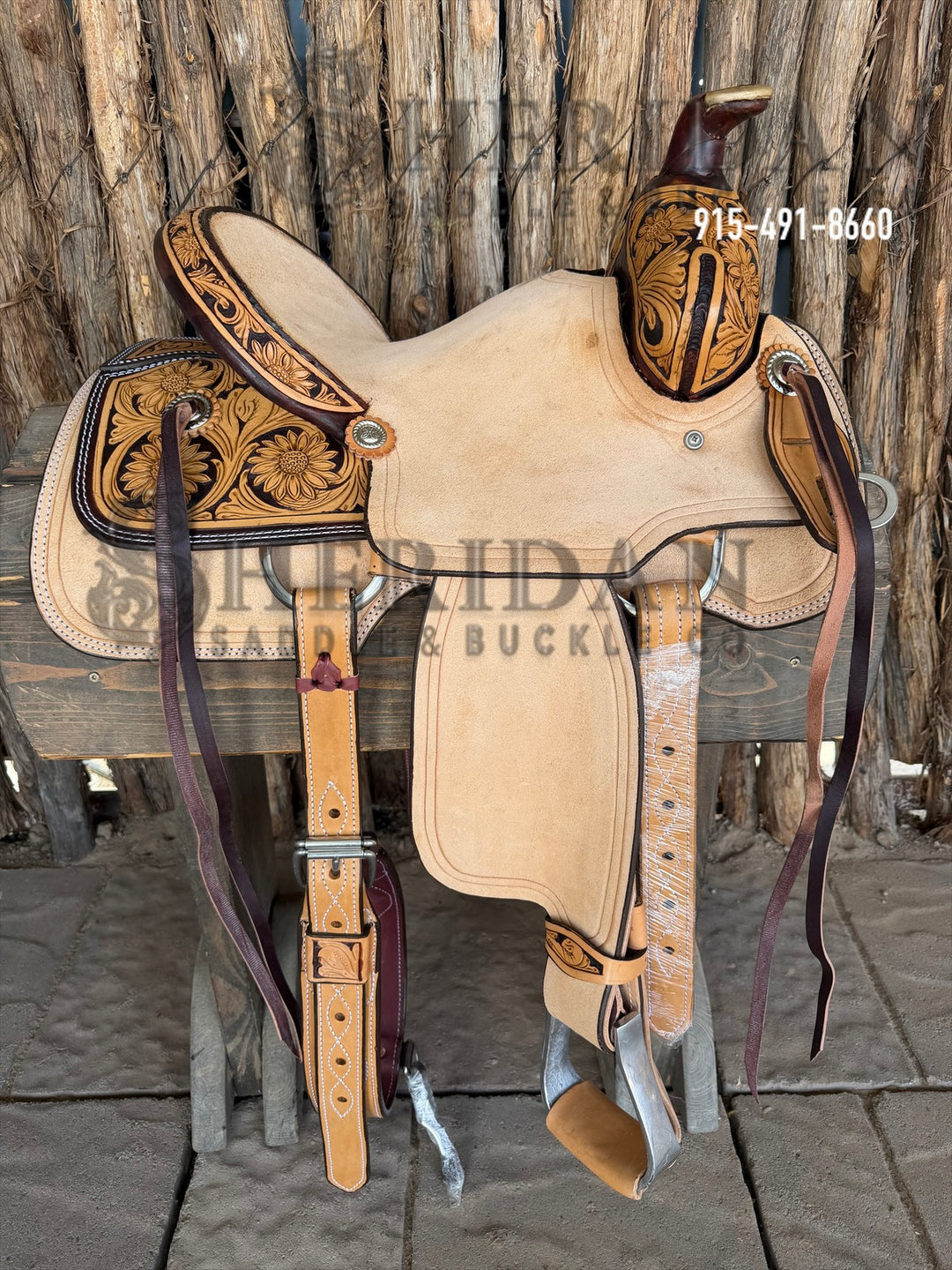 $800 - 13" Sheridan Youth Ranch Saddle