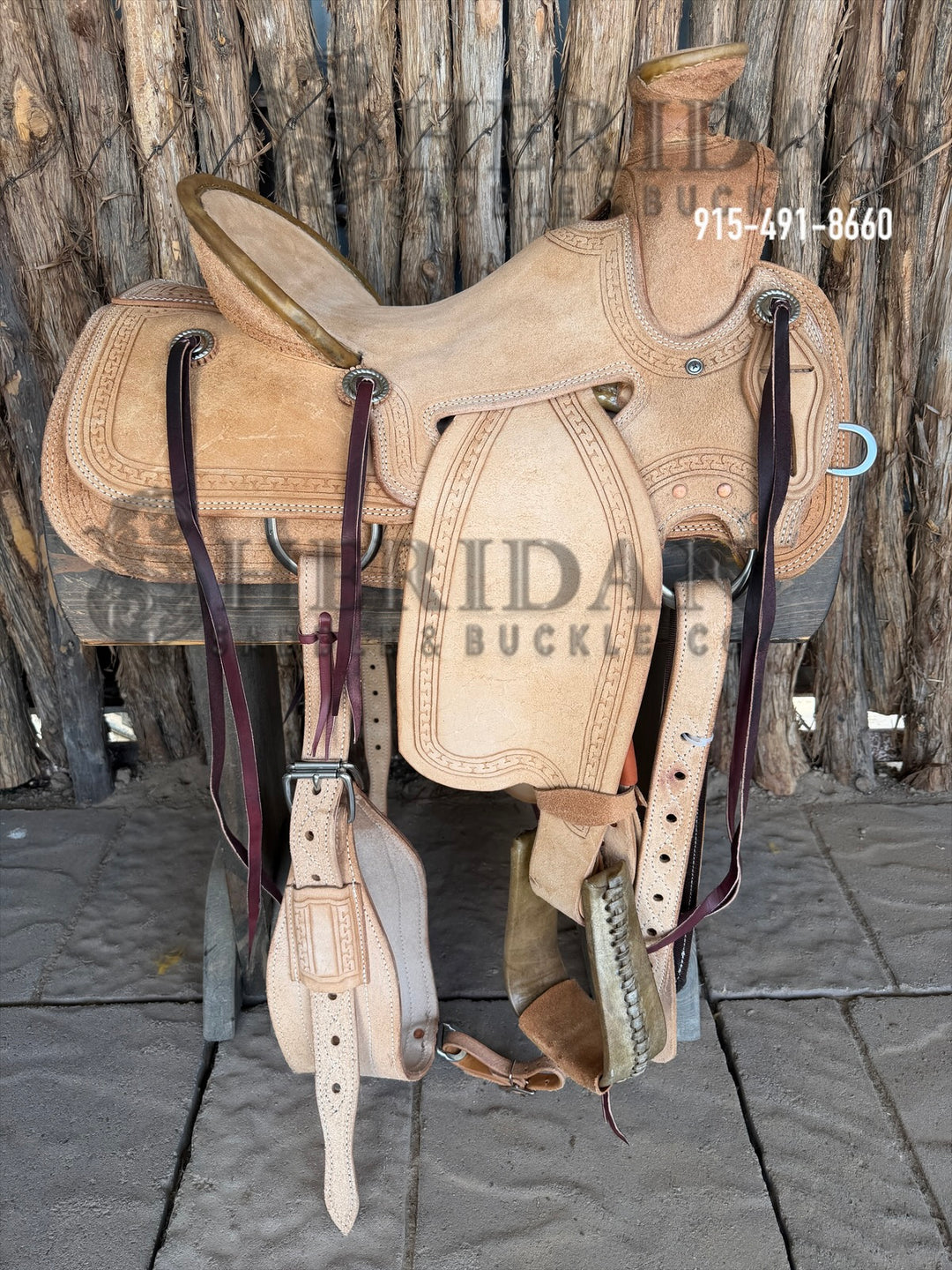 $950- 14.5" Sheridan Wade Saddle Strip Down