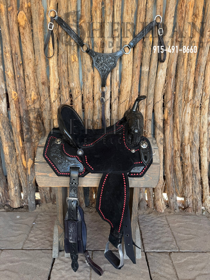 $1,475 - 15" Sheridan AirLite Barrel Racing Saddle 20lbs