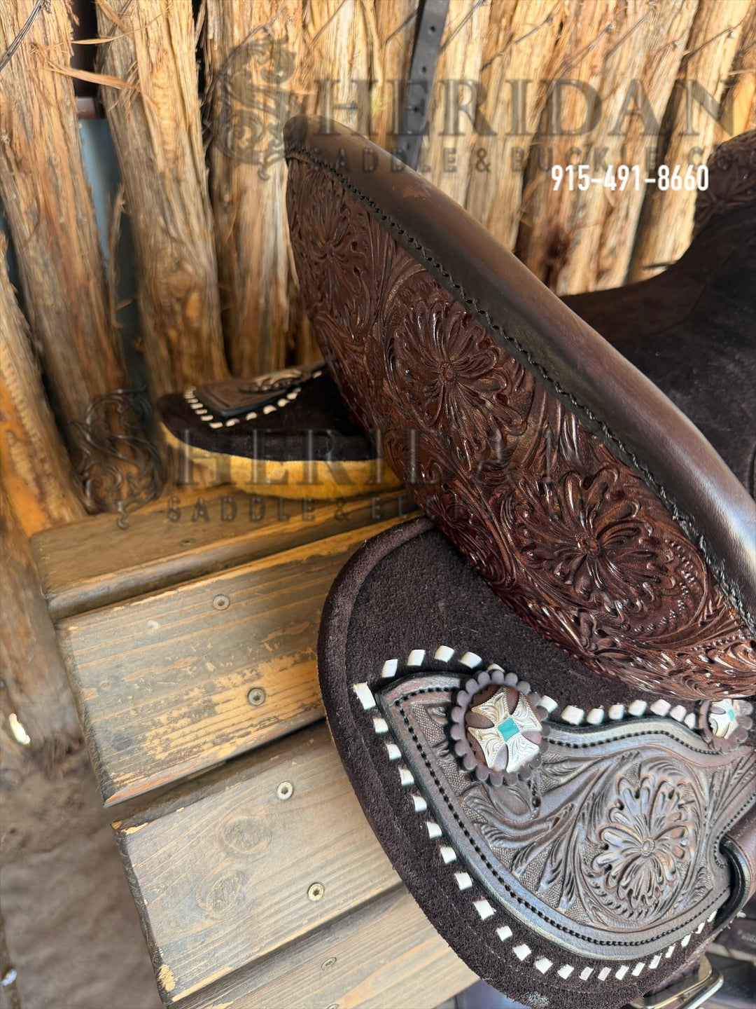 $1,475 - 15" Sheridan AirLite Barrel Racing Saddle 20lbs Spinal Relief