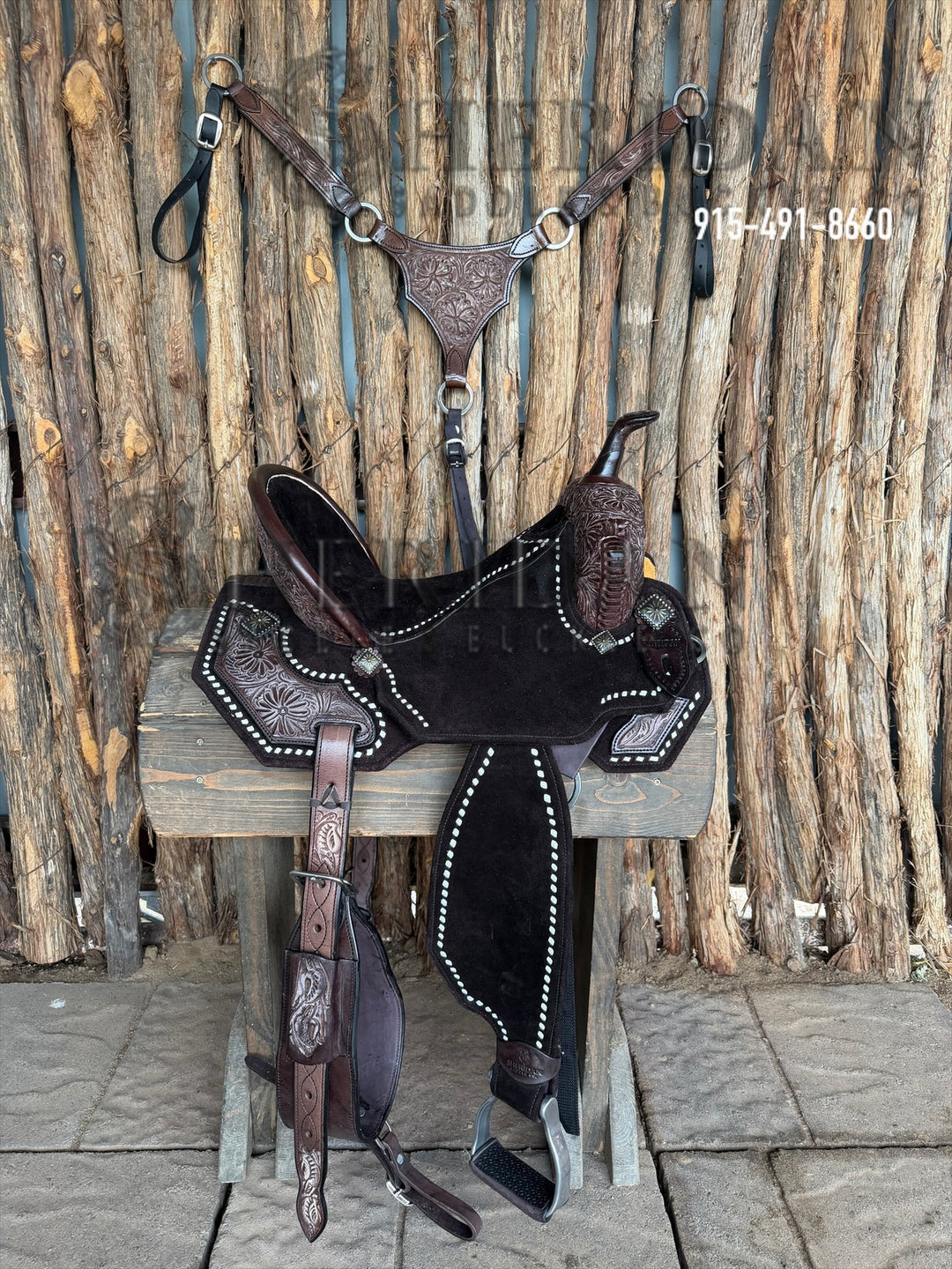 $1,475 - 15.5" Sheridan AirLite Barrel Racing Saddle 20lbs