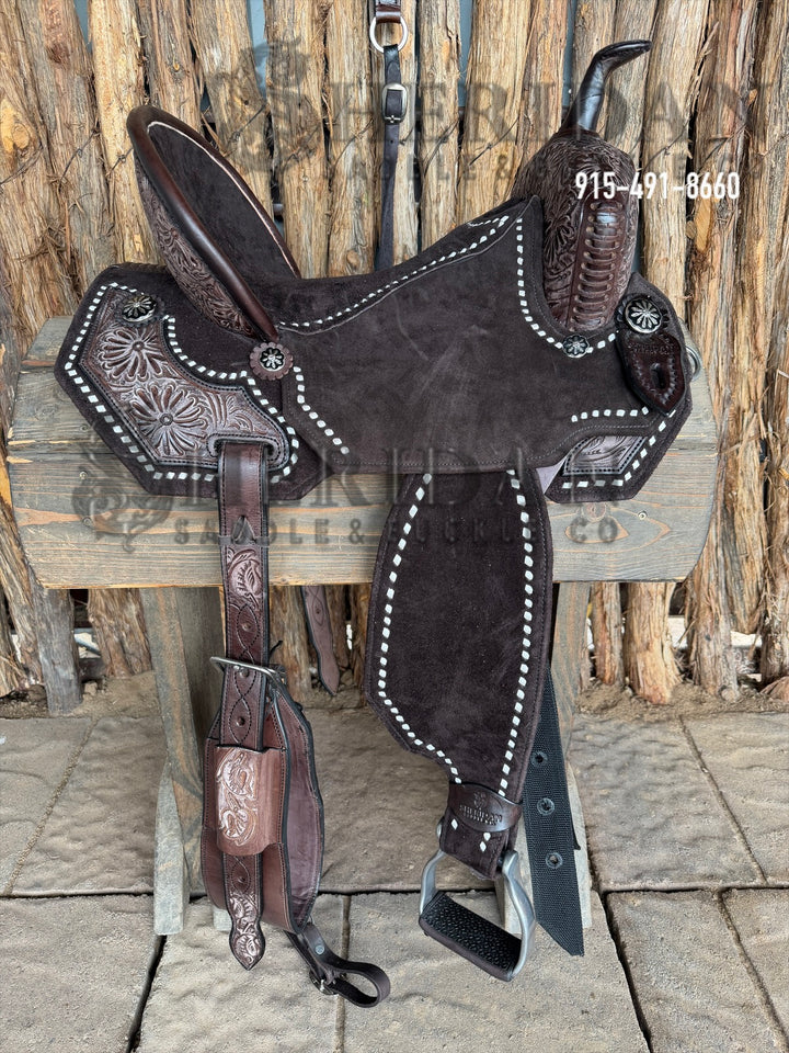$1,475 - 15" Sheridan AirLite Barrel Racing Saddle 20lbs